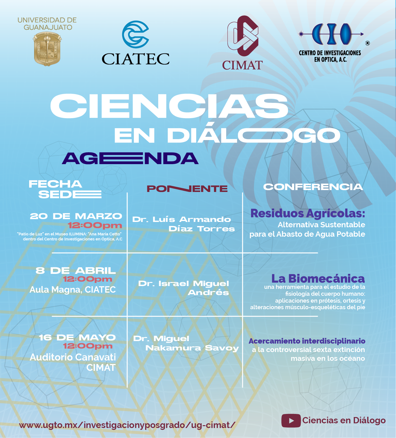 UG CIMAT agenda