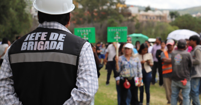 Participa la comunidad del Campus Guanajuato UG en Simulacro Nacional de Protecci&oacute;n Civil