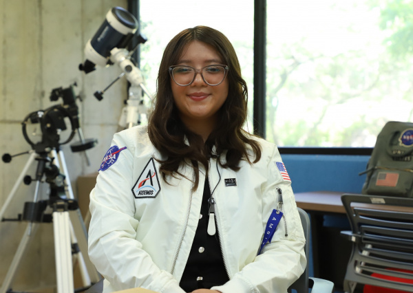  Estudiante de la UG busca llegar al espacio a bordo del cohete New Shepard