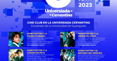 Harry Potter se suma a la Universiada Cervantina 2023 