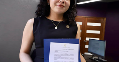 Otorgan a la Lcda. Daniela Hern&aacute;ndez beca para el M&aacute;ster Erasmus Mundus en Estudios de la Mujer y de G&eacute;nero en Europa