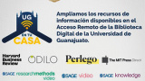 A trav&eacute;s del sitio UG en tu casa, Universidad de Guanajuato ampl&iacute;a oferta de recursos acad&eacute;micos digitales de libre acceso para la comunidad universitaria  