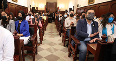 Fortalecen IACIP y UG cultura de la transparencia en las Semanas Universitarias 