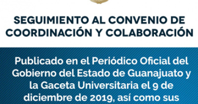 UG habilita micrositio en su p&aacute;gina web para dar seguimiento a las acciones en seguridad derivadas del convenio interinstitucional