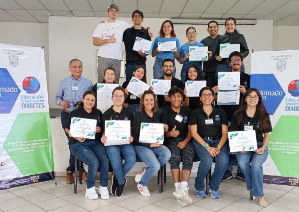 Concluye actividades vig&eacute;sima sexta generaci&oacute;n del Diplomado en Educaci&oacute;n Terap&eacute;utica en Diabetes del Campus Le&oacute;n 