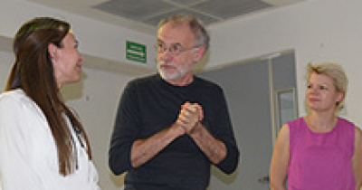 El cineasta Piotr Dumala conversa con estudiantes y muestra sus cortometrajes de ficci&oacute;n en Irapuato 