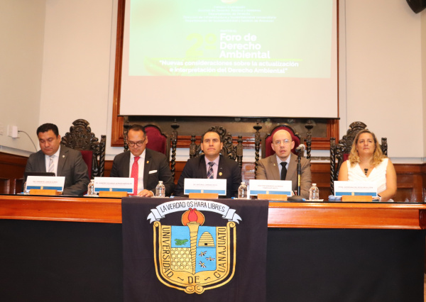 Se realiza con &eacute;xito el 2&ordm; Foro de Derecho Ambiental en la UG 