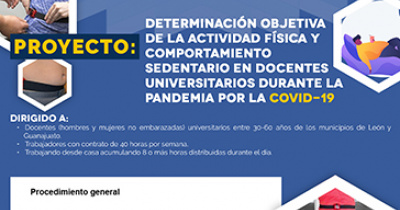 Convocan a docentes a participar en estudios relacionados con la actividad f&iacute;sica y sedentarismo
