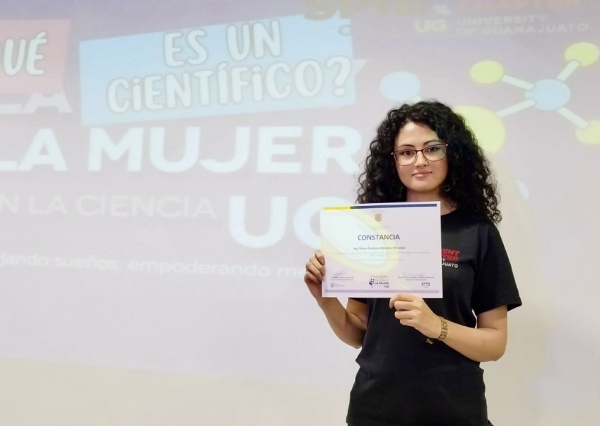 Alumna UG es reconocida por la Sociedad Internacional de &Oacute;ptica como una de sus 100 l&iacute;deres estudiantiles