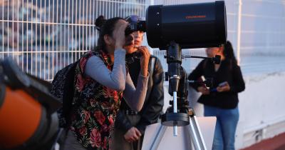 Autoridades universitarias inauguran el XV Curso de Astronom&iacute;a UG