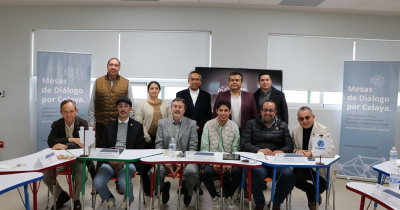 Sede Juan Pablo II del Campus Celaya – Salvatierra UG fungi&oacute; como sede de “Mesas de Di&aacute;logo por Celaya” 