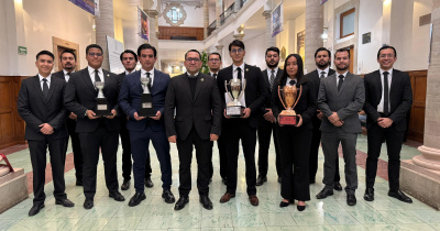 Equipos de Litigaci&oacute;n Oral de la UG destacan en la Competencia Universitaria de Litigaci&oacute;n Penal Adversarial 2024