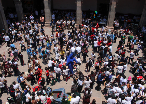 Acuden más de mil niñas y niños salmantinos a la Feria de ciencia “E3 Fair”