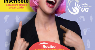Abre sus inscripciones el Grupo Organizado Habla en se&ntilde;as de la UG