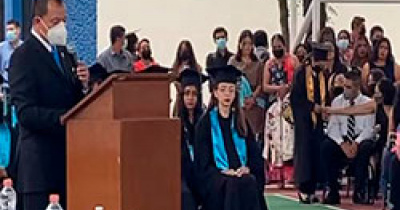 Se llev&oacute; a cabo en la ENMS Silao ceremonia de fin de cursos 