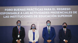 UG participa en foro para conocer y compartir buenas pr&aacute;cticas para el retorno a actividades presenciales