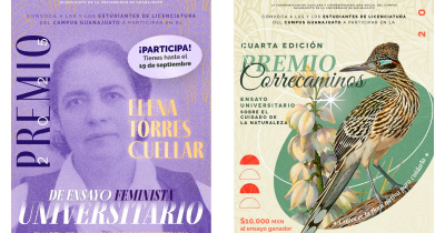 Convoca UG Campus Guanajuato a participar la 4a edici&oacute;n de los Premios “Correcaminos” y “Elena Torres Cuellar”
