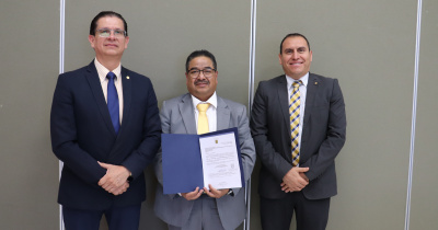 Ratifican al Dr. Mart&iacute;n Caudillo Gonz&aacute;lez al frente del Departamento de Minas, Metalurgia y Geolog&iacute;a  