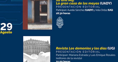 Los Mayas y los demonios, presentes en la FILUG