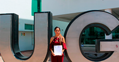 Azucena, originaria de la comunidad de Palo Blanco y madre de familia que se abri&oacute; camino en la UG 