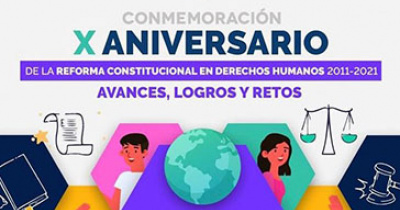 Conmemoran en la UG el X Aniversario de la Reforma Constitucional en Derechos Humanos