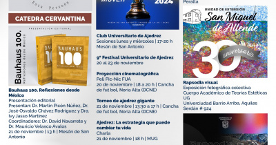 La C&aacute;tedra Cervantina presenta el libro “Bauhaus 100. Reflexiones desde M&eacute;xico” en la ACUG