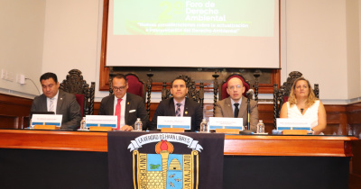 Se realiza con &eacute;xito el 2&ordm; Foro de Derecho Ambiental en la UG 