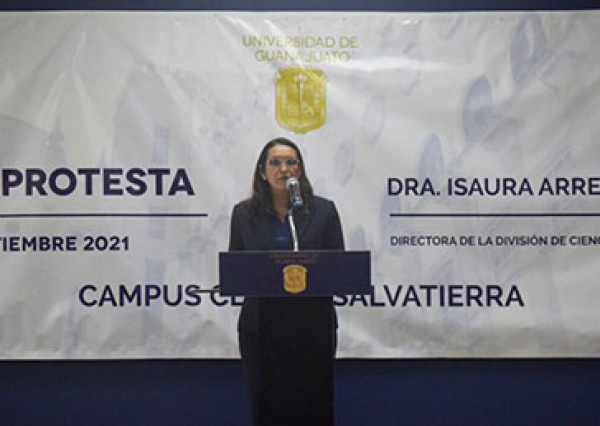 Toma protesta Dra. Isaura Arregu&iacute;n como Directora de la Divisi&oacute;n de Ciencias de la Salud e Ingenier&iacute;as 