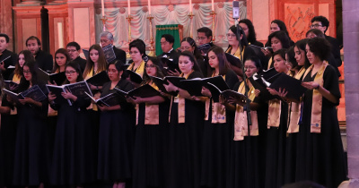 Con la participaci&oacute;n del Coro, la M&aacute;xima Casa de Estudios en el estado cierra su participaci&oacute;n dentro del 51&deg; Festival Cervantino 