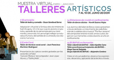 La UG dar&aacute; una muestra del trabajo realizado en sus talleres art&iacute;sticos 