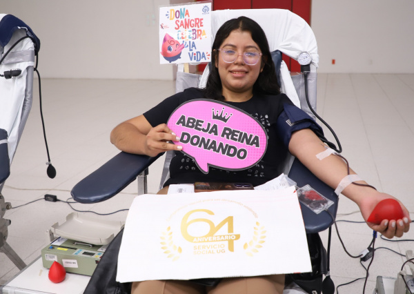 Comunidad UG participa en campa&ntilde;a de donaci&oacute;n altruista de sangre