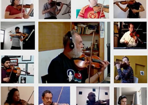 Con interpretaci&oacute;n virtual del “Huapango”, UG agradece al personal de salud por su entrega y profesionalismo durante la pandemia.