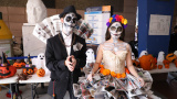 Celebran el D&iacute;a de Muertos en la ENMS Centro Hist&oacute;rico Le&oacute;n
