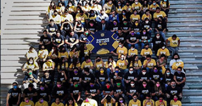 Reconocen liderazgo estudiantil en la jornada “Somos Abejas UG”