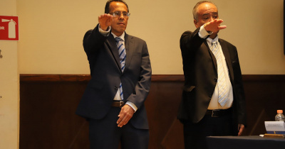 Rinden protesta dos directores de Divisi&oacute;n del Campus Guanajuato