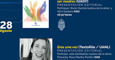 UADY presentar&aacute; libro sobre la Maternidad y el derecho a elegir, en la FILUG 