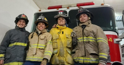 Participa comunidad UG en las acciones para sofocar incendio en el dep&oacute;sito de residuos de Guanajuato 