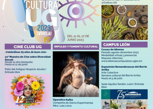 Conoce y s&eacute; participe de la Agenda Cultura UG 