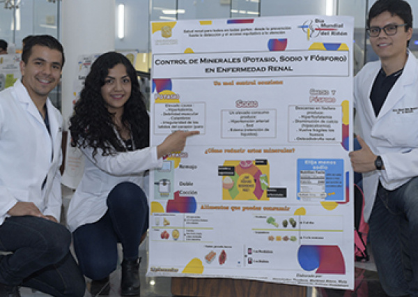 Orientan sobre enfermedad renal, su prevenci&oacute;n y cuidado en las Cuartas Jornadas del D&iacute;a Mundial del Ri&ntilde;&oacute;n 