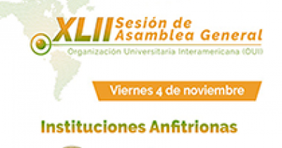 UG ser&aacute; sede de la XLII Sesi&oacute;n de Asamblea General de la Organizaci&oacute;n Universitaria Interamericana