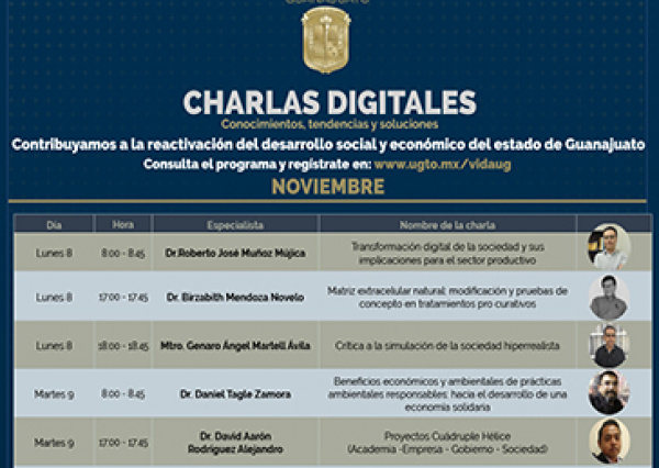 Charlas Digitales UG, una contribuci&oacute;n desde la academia a la reactivaci&oacute;n del desarrollo econ&oacute;mico y social 