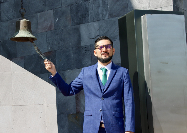 Diego Armando G&oacute;mez M&aacute;rquez es pionero del Doctorado Binacional UG - Hiroshima en Ingenier&iacute;a Mec&aacute;nica