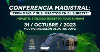 Comunidad UG reflexiona sobre el Tren Maya y sus efectos en el Sureste 