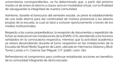 Comunicado Institucional