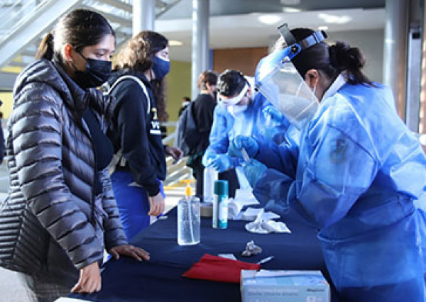 Con una prueba de saliva, la UG es pionera a nivel nacional con modelo estad&iacute;stico para detecci&oacute;n del SARS-CoV-2