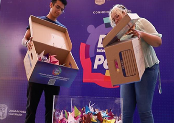 En el marco del D&iacute;a Internacional de la Paz, inician actividades de la RedUMED 