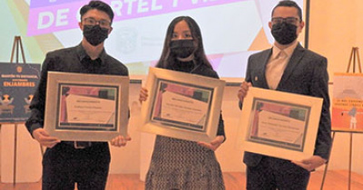 UG presenta a las y los ganadores en concurso “Prevenci&oacute;n de accidentes”