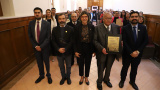 Rinde Universidad de Guanajuato homenaje al Dr. Carlos Eduardo Hern&aacute;ndez P&eacute;rez por 45 a&ntilde;os de servicio a la comunidad universitaria