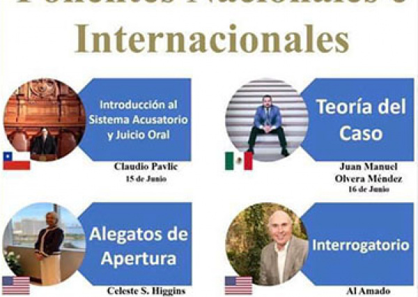 Comienza la Competencia Intramuros de Litigaci&oacute;n Oral 2020 con ponencias de talla nacional e internacional