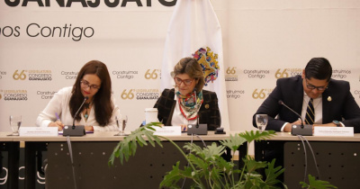 Suman voluntades para realizar el Parlamento de las Juventudes Guanajuatenses 2025